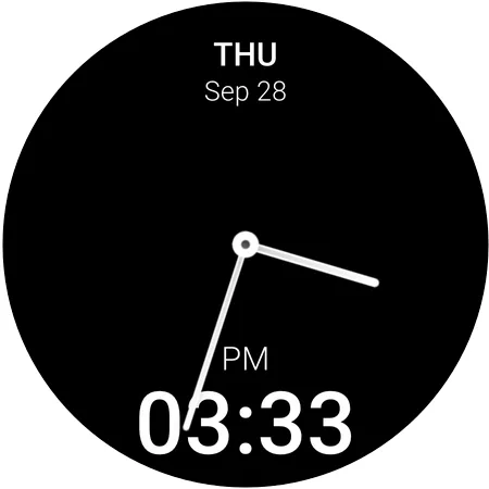Minimal Hybrid Pro Watch Face screenshot 9