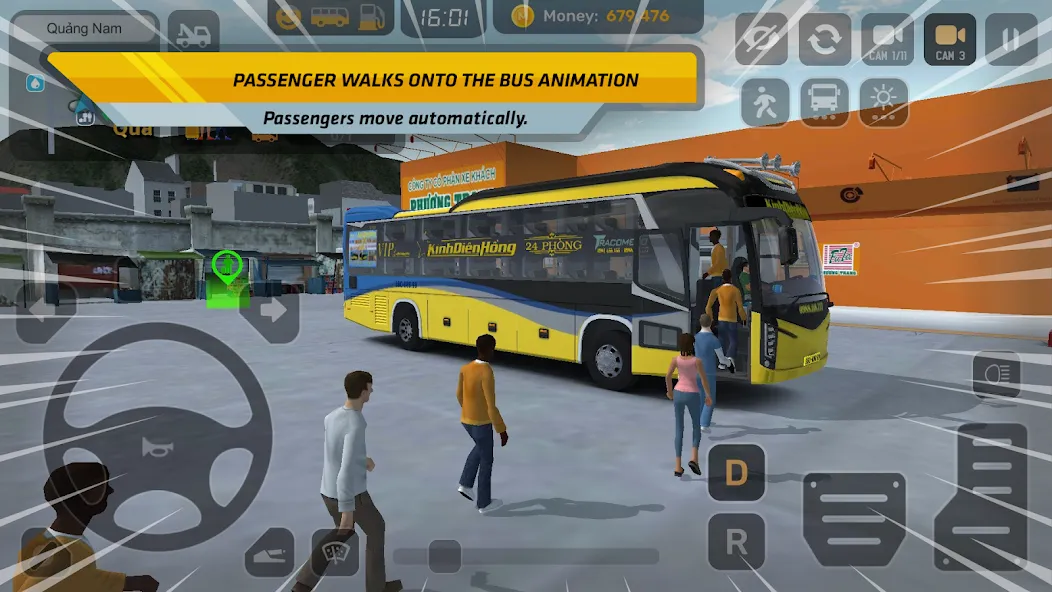 Coach Bus Simulator Vietnam screenshot 2