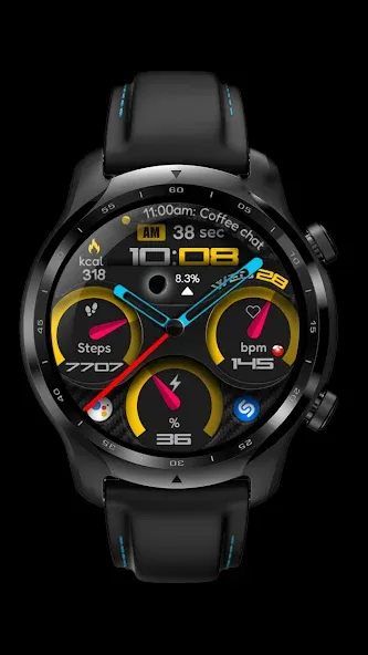 Digital Watch Face CUE107 screenshot 6