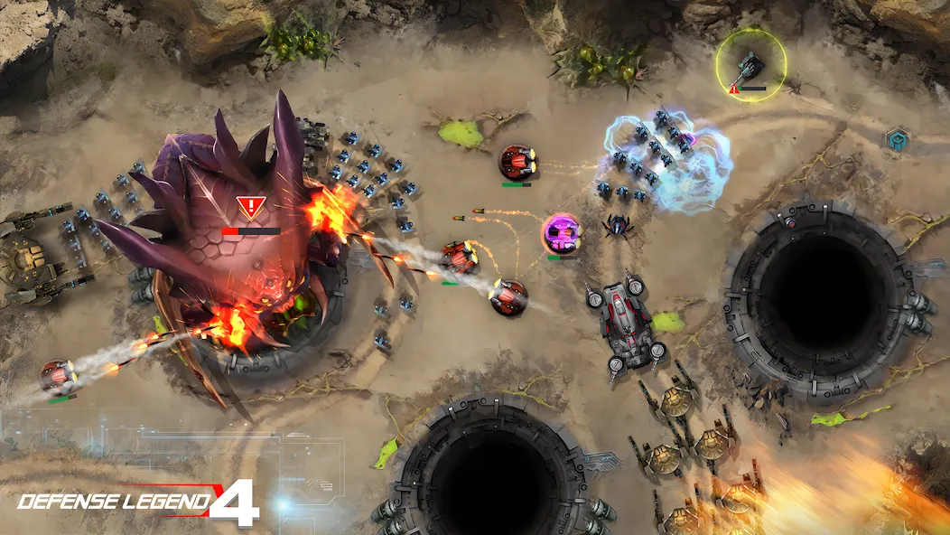Defense Legend 4: Sci-Fi TD screenshot 2