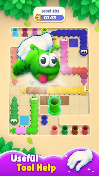 Wormmy Slither Puzzle screenshot 5
