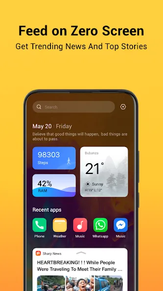 HiOS Launcher - Rápido screenshot 1