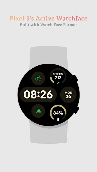Pixel 3's Active Watch Face screenshot 1