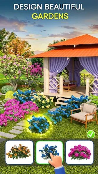 Garden & Home: Design Game screenshot 1