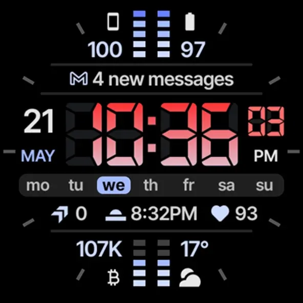 TACT 5 Watch Face screenshot 10