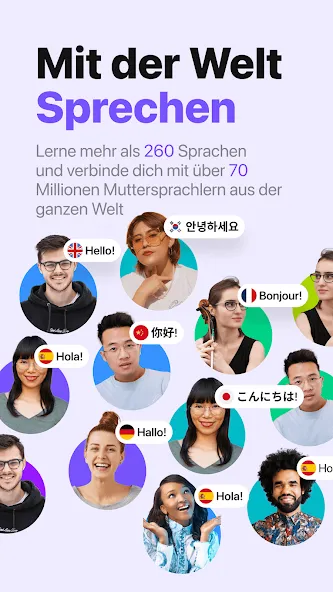 HelloTalk - Sprachen lernen screenshot 1