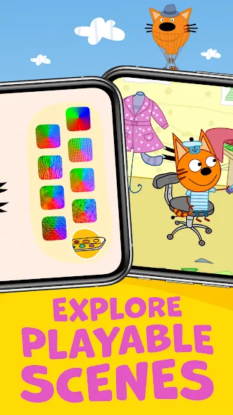 Kid-E-Cats: Juego de Colorear screenshot 5