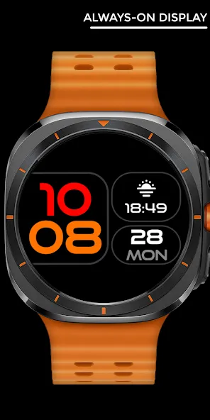 Night ver 40 - watch face screenshot 3