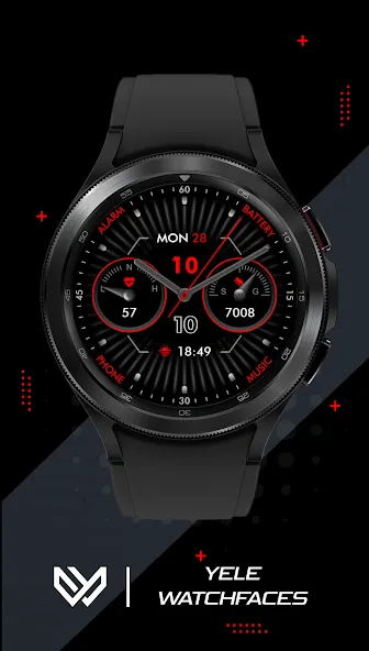 Elegant - Analog I watch face screenshot 2