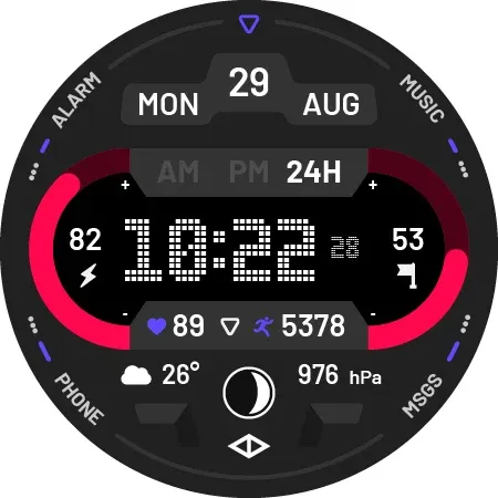 Vision 3: Digital Watch Face screenshot 19