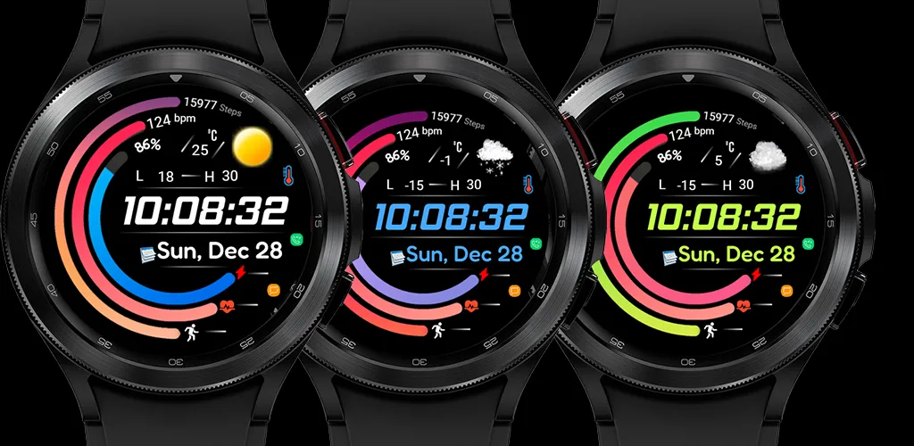 Digital FSW300 Watchface screenshot 5