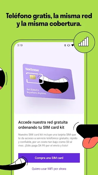 TextNow - Textos y Llamadas screenshot 5