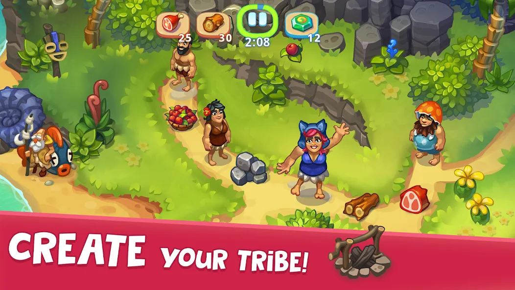 Tribe Dash - Stone Age screenshot 23