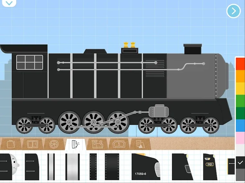 Brick Train Spiel für Kinder screenshot 10