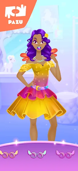 Makeup girls unicorn dress up screenshot 5