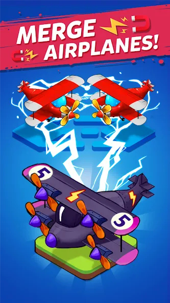 Merge AirPlane: Plane Merger screenshot 1