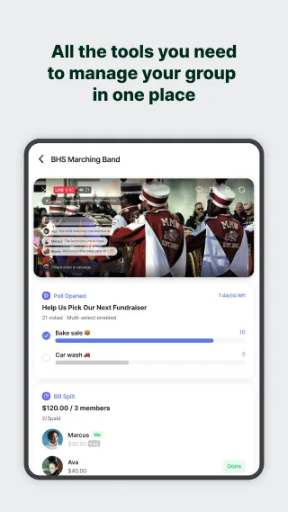 BAND - App for all groups screenshot 14
