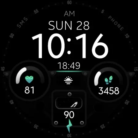 Dream 107 - Digital Watch Face screenshot 11