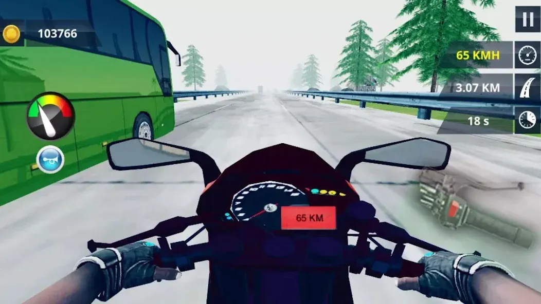 Real Moto Racing 3D screenshot 2
