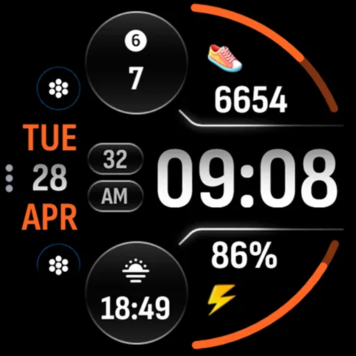 OMG 449 - Digital Watch Face screenshot 26