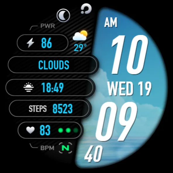 PRADO 22 Weather Watch Face screenshot 8