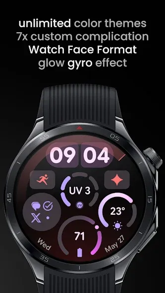 Gravity Watch Face screenshot 2