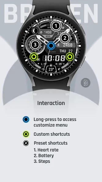 BRN116 : Watch Face screenshot 6