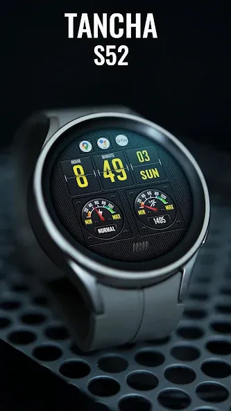 Tancha S52 Digital Watch Face screenshot 4