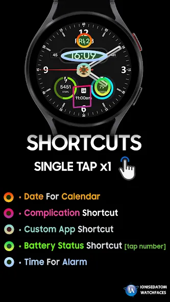 IA131 Hybrid Watchface screenshot 6