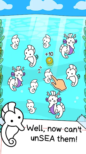 Seahorse Evolution: Sea Mutant screenshot 2