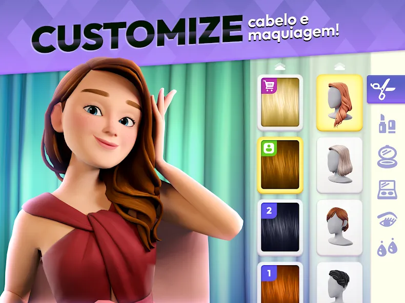 Makeover Match - Jogo de moda screenshot 8