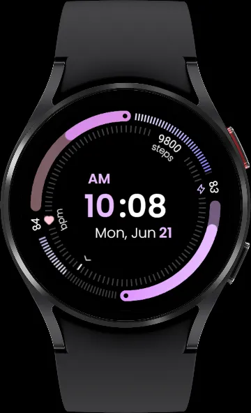 Dynamic Heart Watch Face screenshot 1