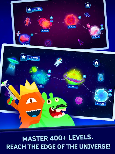 Space Math. Matematica quiz screenshot 2
