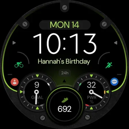 Dream 154 Digital Watch face screenshot 12