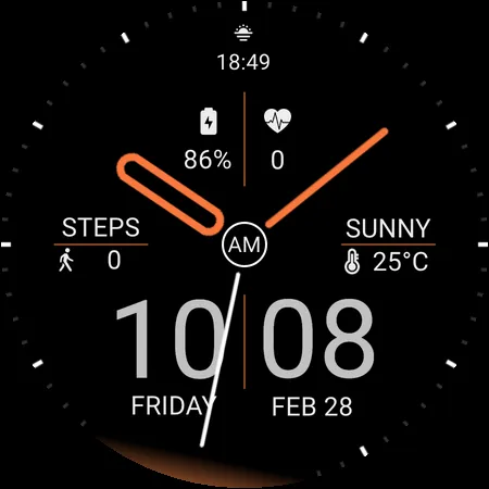 Magical Sweep Watch Face screenshot 5