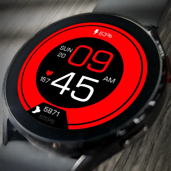 Key081 Classic Watch Face screenshot 1