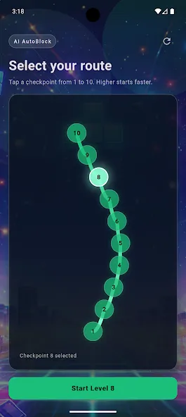 AutoBlock screenshot 2
