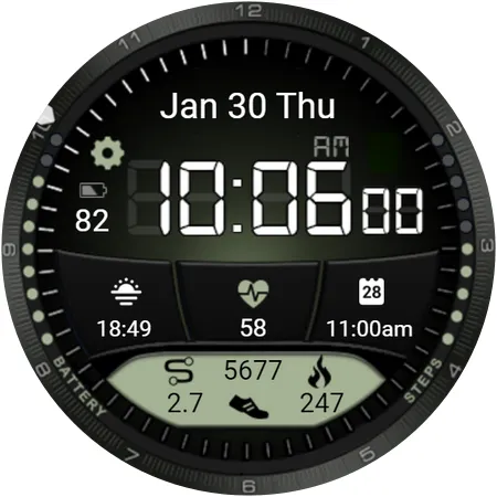 HyperSpace Watch Face screenshot 10