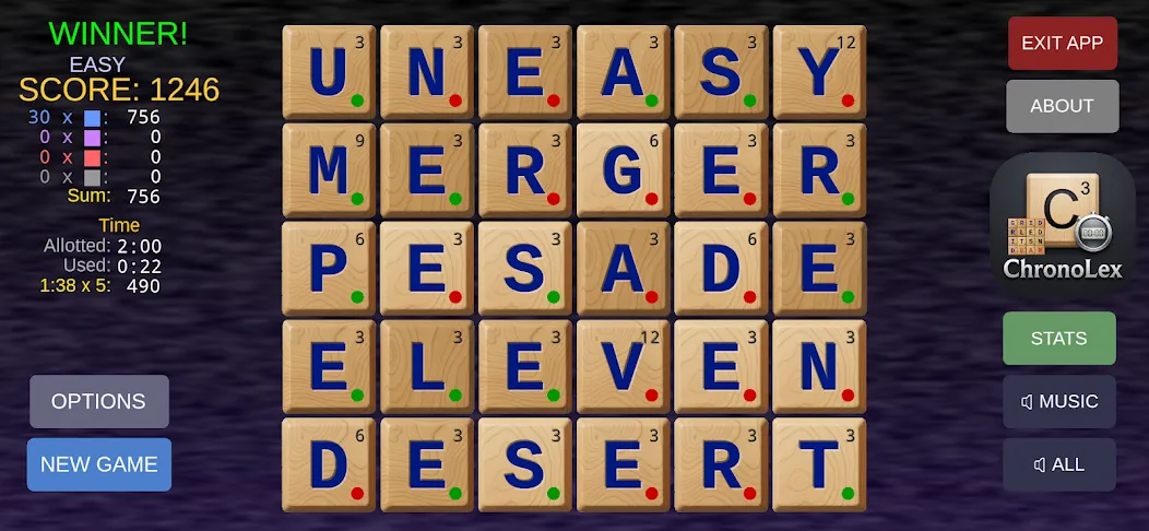 ChronoLex Grid screenshot 3