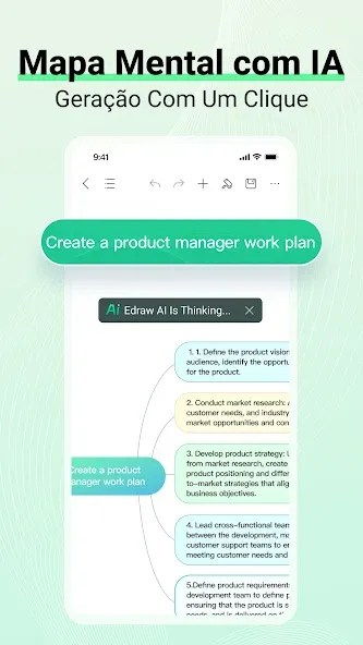 EdrawMind: mapas mentais de IA screenshot 3