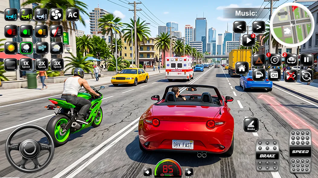 Mega Vehicle Game Simulator 3D screenshot 3