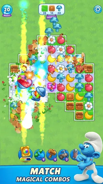 스머프 매직 매치 screenshot 22