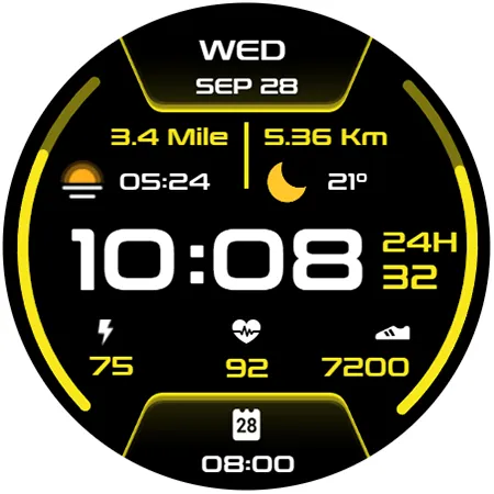 Digital 6 Watch Face screenshot 14