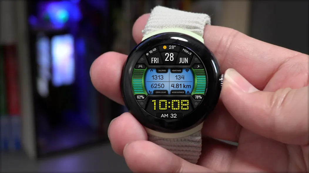 TUNADAS WS04 Watch face screenshot 5