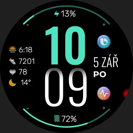PW50 Digital Watch Face screenshot 27