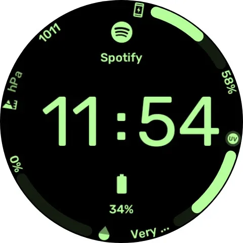 Digital Arc - Watchface screenshot 1