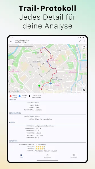The Mantrailing App screenshot 6
