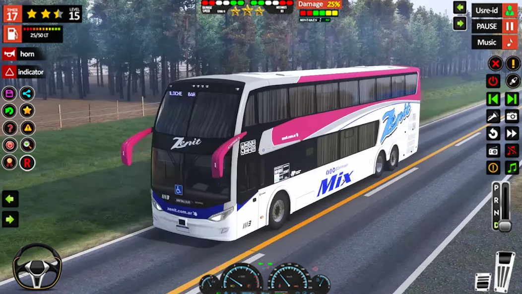 Coach Bus Real Bus Simulator screenshot 1