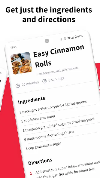 Just the Recipe: Recipe Keeper screenshot 2