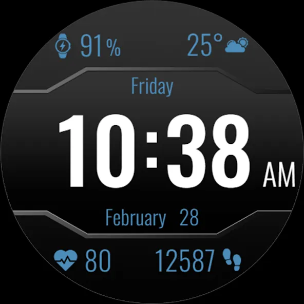 Core Time Watch Face screenshot 32